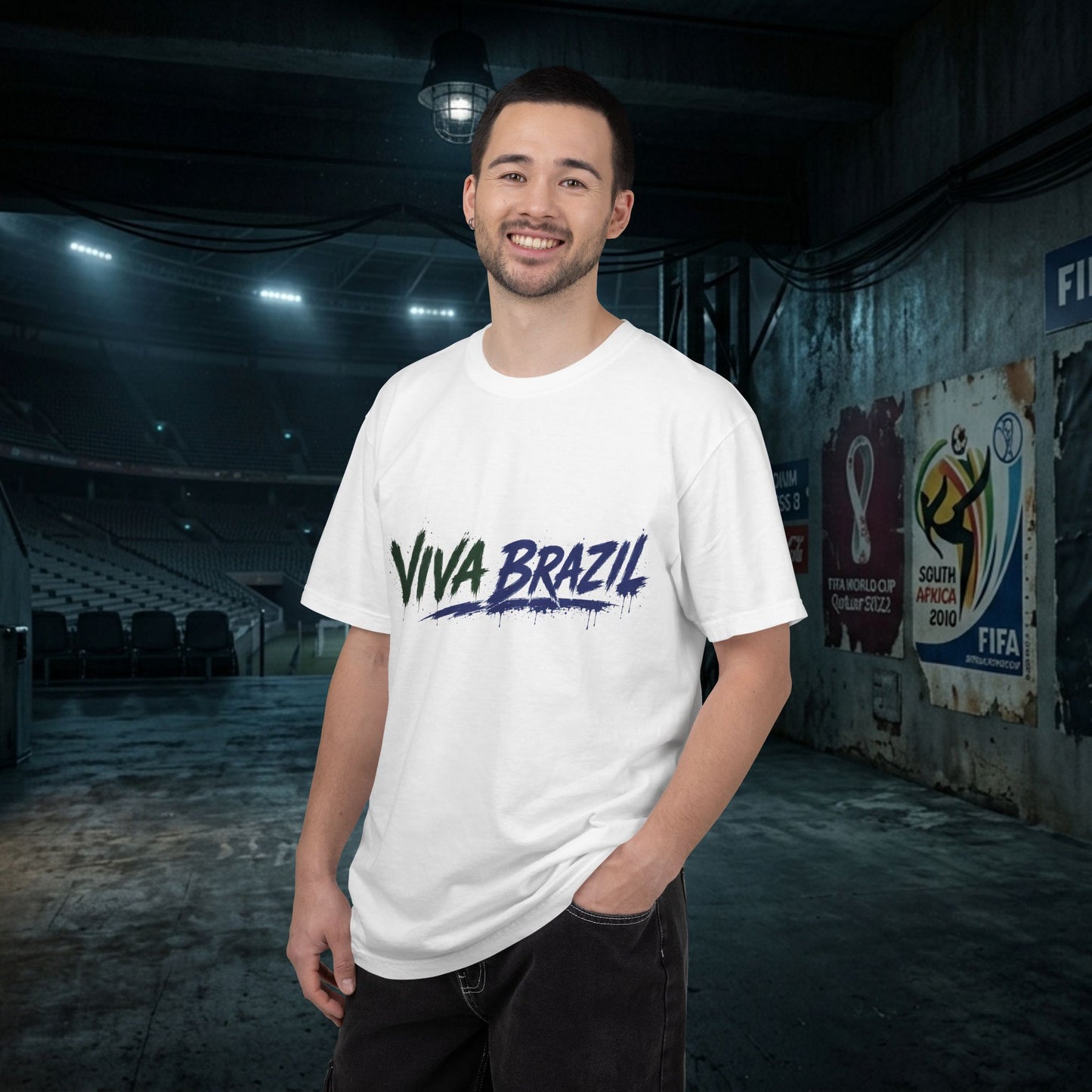 Vai Brasil – Fan Graphic Tee