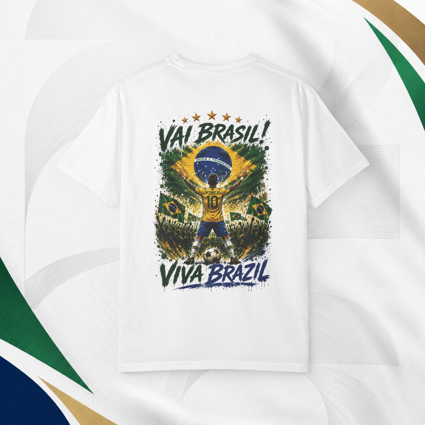 Vai Brasil – Fan Graphic Tee