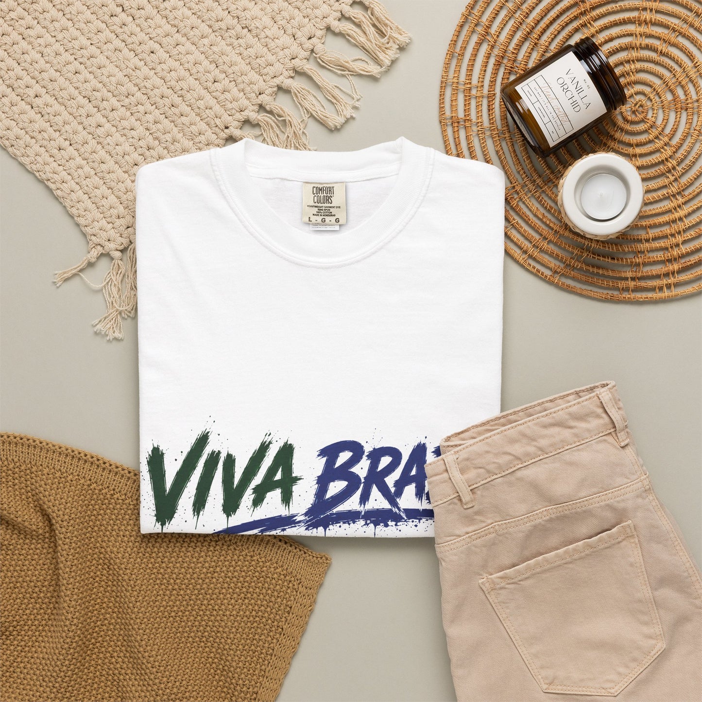 Vai Brasil – Fan Graphic Tee