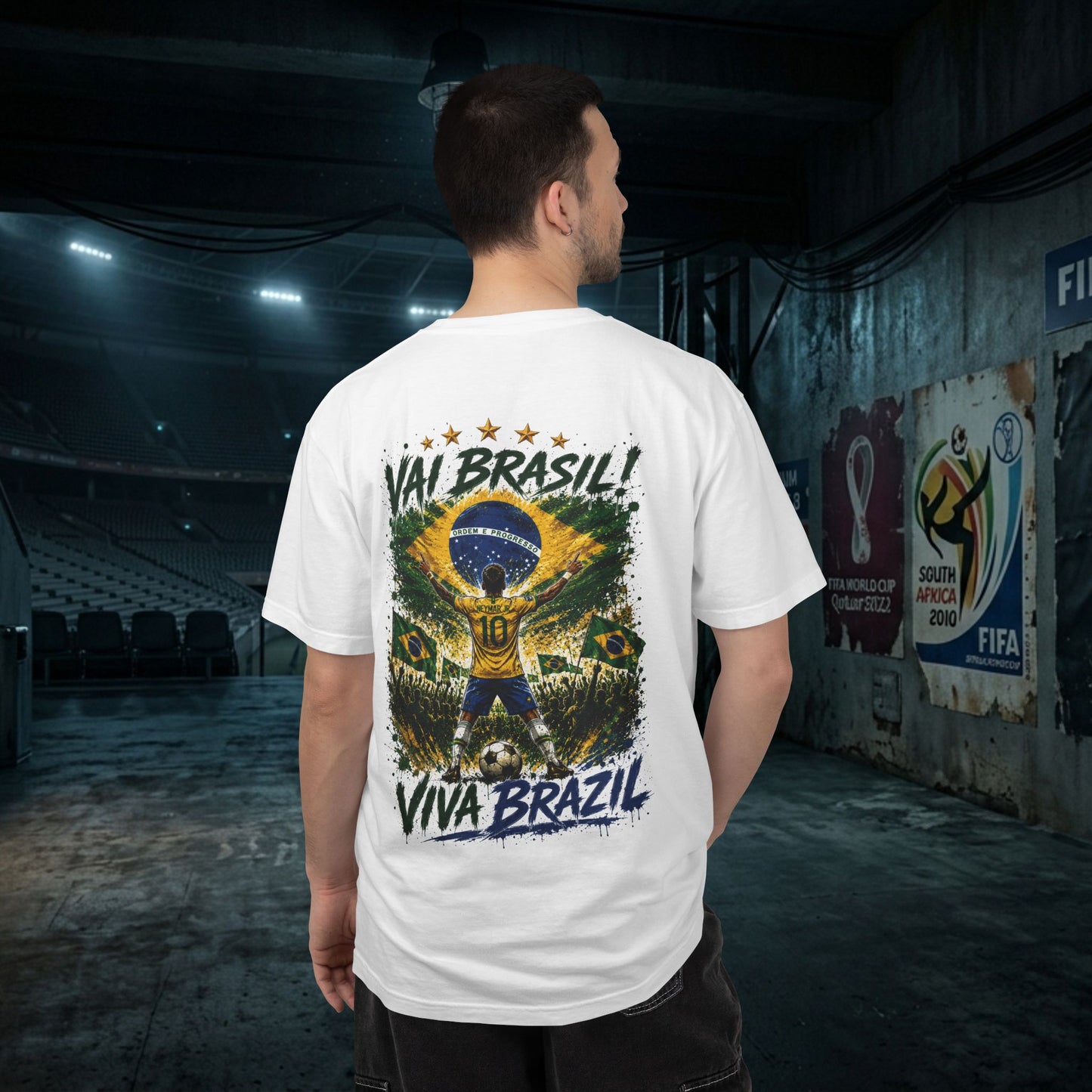 Vai Brasil – Fan Graphic Tee