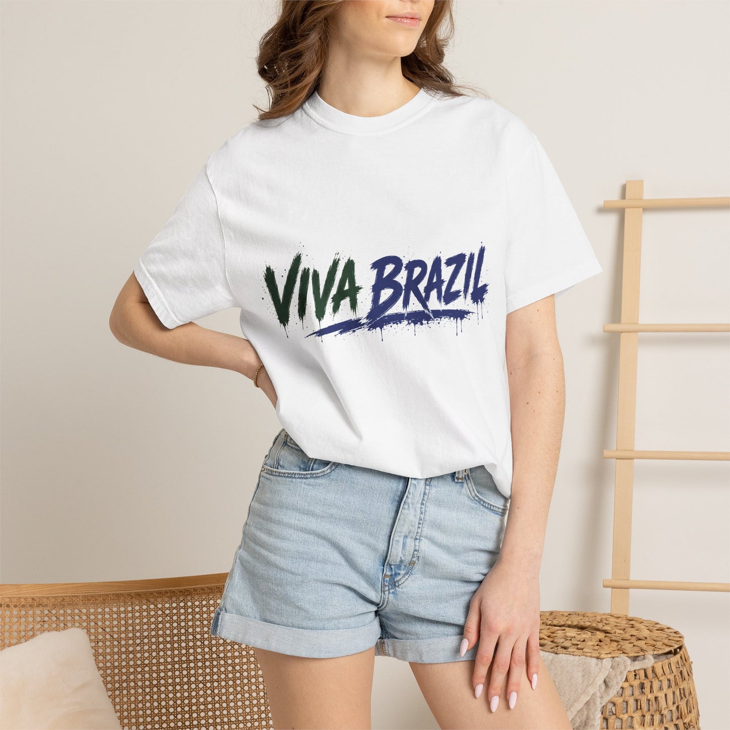 Vai Brasil – Fan Graphic Tee