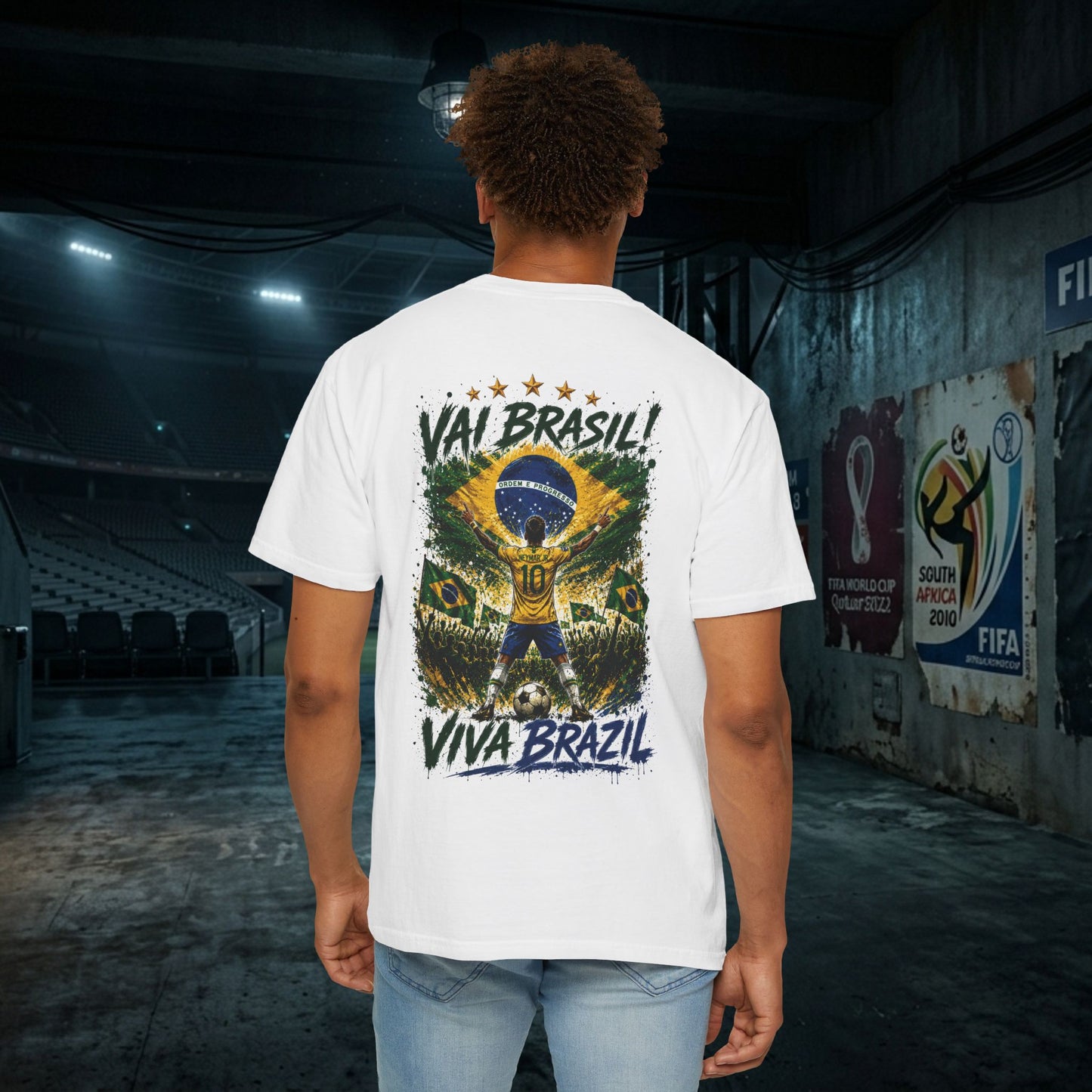 Vai Brasil – Fan Graphic Tee