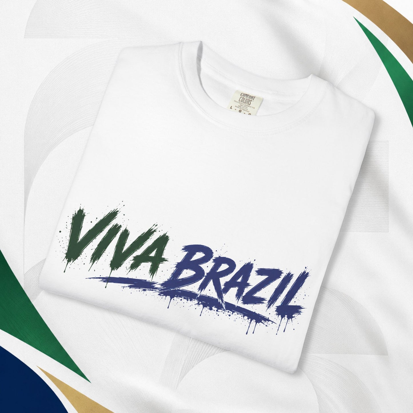Vai Brasil – Fan Graphic Tee