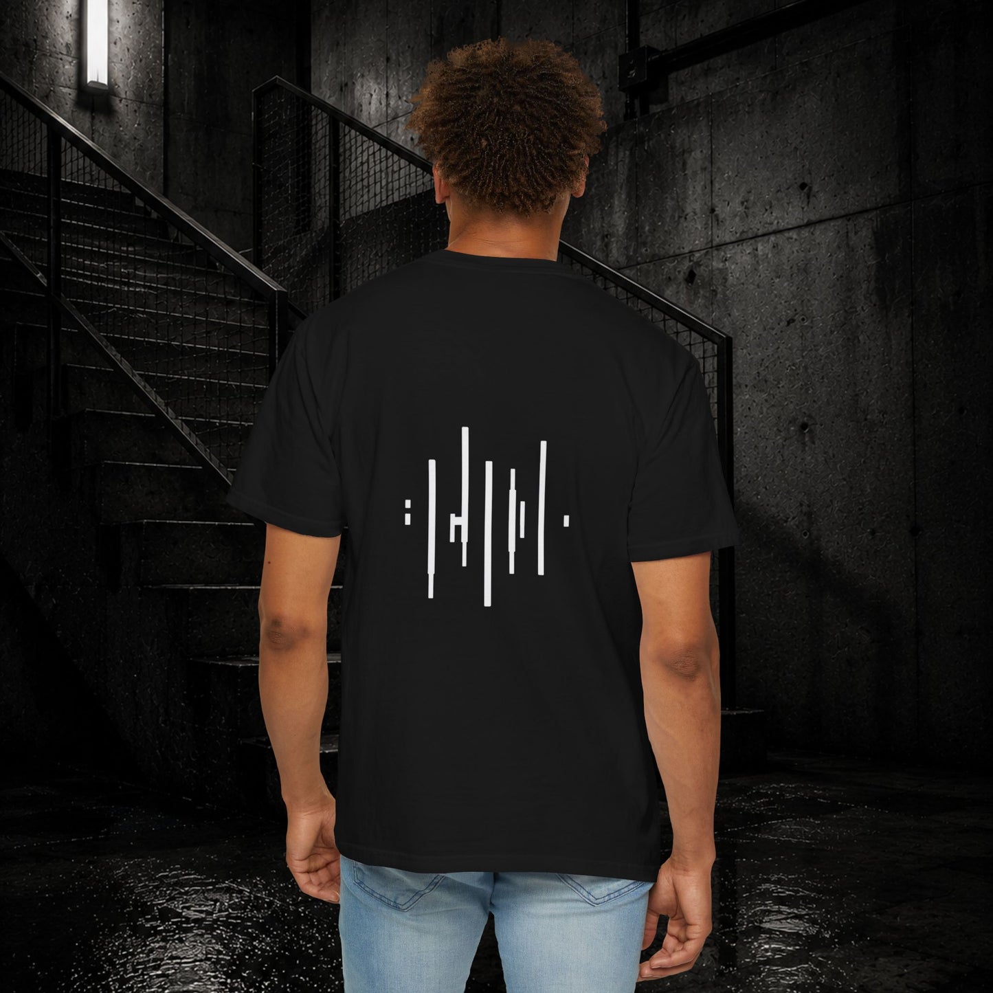 Low Signal T-Shirt — Minimal Tech Graphic Tee